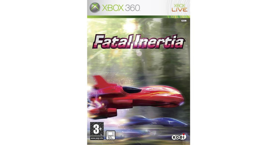 Fatal Inertia (Xbox 360, 2007 KOEI) NM Disc Complete CIB Manual Reg Card TESTED